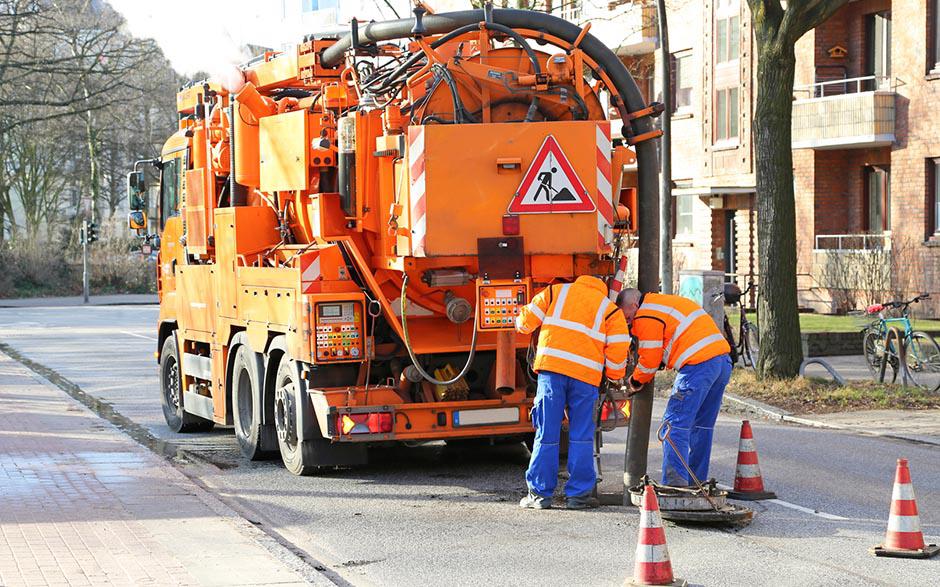 camion assainissement Sartrouville